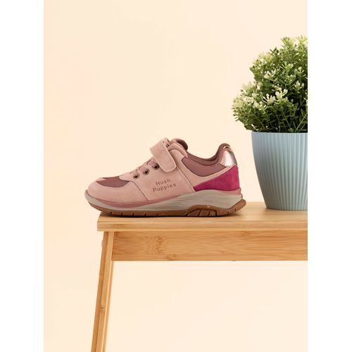 ZAPATILLA PARA NIÑA CUERO BAMBUS ROSADO HUSH PUPPIES