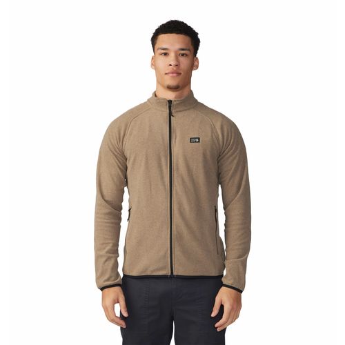 POLAR PARA HOMBRE CIERRE COMPLETO MICROCHILL™ MARRON MOUNTAIN HARDWEAR