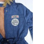 Parkas-Army-abrigo-de-invierno-chaquetas-de-mujer-asiaticas---Azul-XXXL