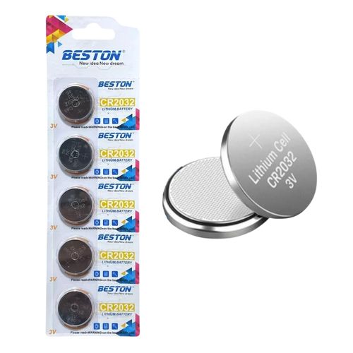 PILAS BESTON CR2032 X 5 UND LITIO 3V BALANZA, RELOJ