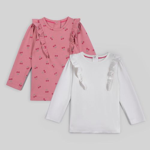 Polo Para Bebe Niña Pack X2 Baby Circus R