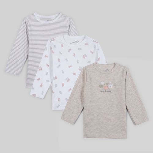 Polo Pack X3 Para Recien Nacido Baby Circus R