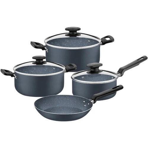 Juego de Ollas Tramontina Max 7PZS Azul