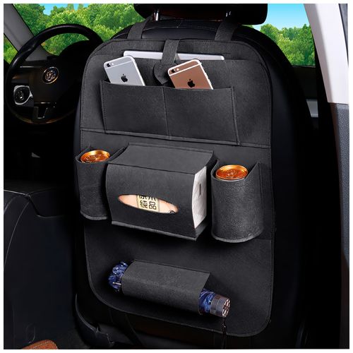 Organizador para Asiento de Auto Negro A64
