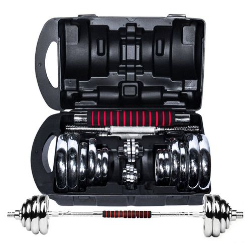 Set De Pesas York 20kg Mancuernas y Adaptador