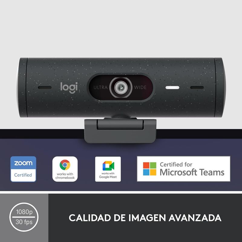 Logitech---Camara-Web-Brio-500-Full-HD-1080p-Negro