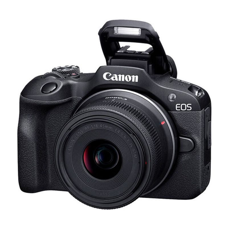 Camara-Canon-EOS-R100---18-45mm-IS-STM--Gratis--Estuche---Mem64GB-