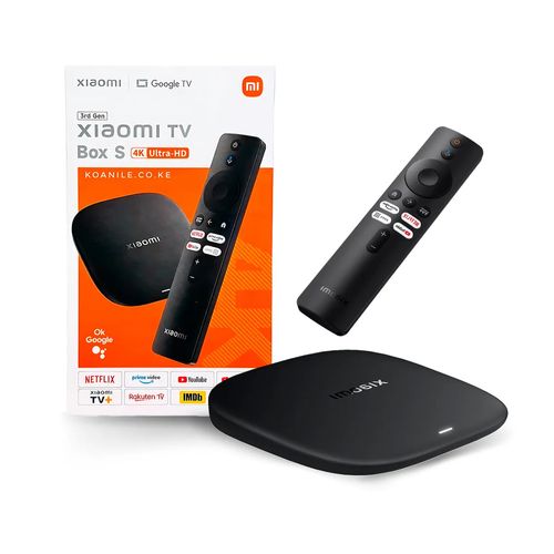 Xiaomi Mi Tv Box S 3ra Gen Google TV 4K +IA Version Global