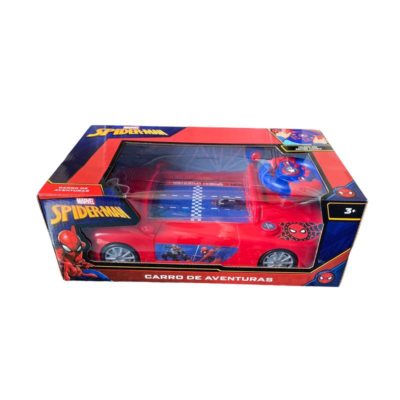 Juguete-Coche-de-Carrera-Consola-SPIDERMAN-y-Sonido