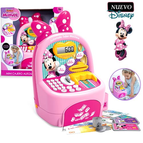 Juguete Mini Cajero Automático Minnie Mouse