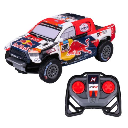 Carro Nikko Rc 1:18 Night Mode Toyota Gazoo Racing Al Attiyah