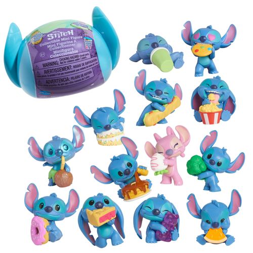 Mini Cápsulas Figuras Surt W1 STITCH