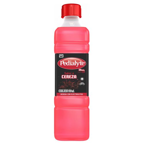 Bebida Rehidratante PEDIALYTE Sabor a Cereza 30mEq Botella 500ml