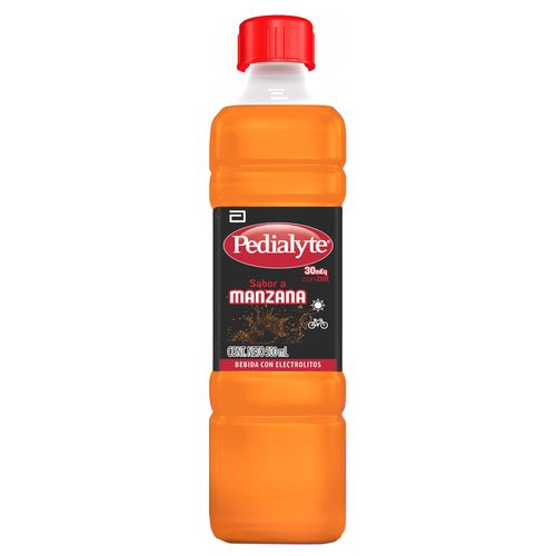 Bebida Rehidratante PEDIALYTE Sabor a Manzana 30mEq Botella 500ml