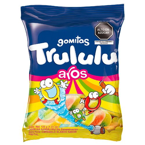 Gomitas TRULULU Aros Bolsa 24un