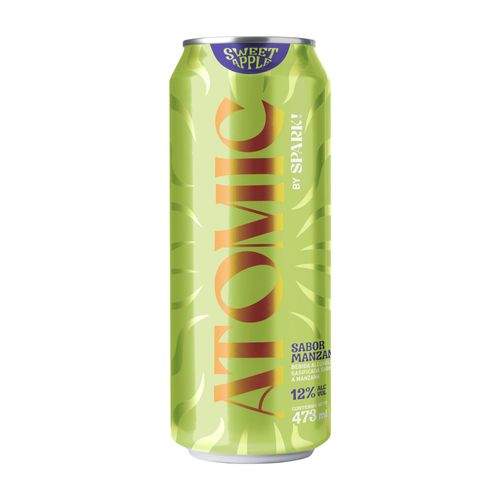 Ready To Drink (RTD) ATOMIC Spark Manzana Lata 473ml