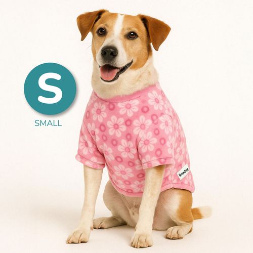 Polera Pink Flower - S