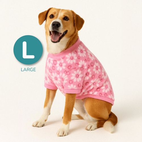 Polera Pink Flower - L