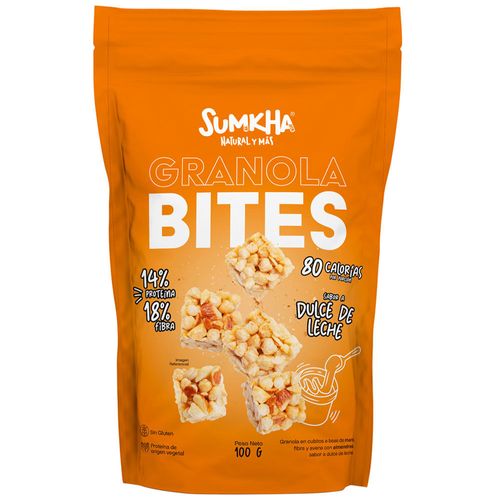 Granola Bites SUMKHA Dulce de Leche Doypack 100g