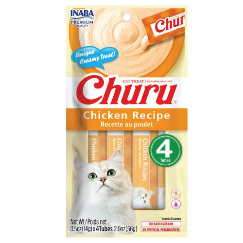 Snack para Gatos CHURU Chicken Receta Clásica 1un Bolsa 56g