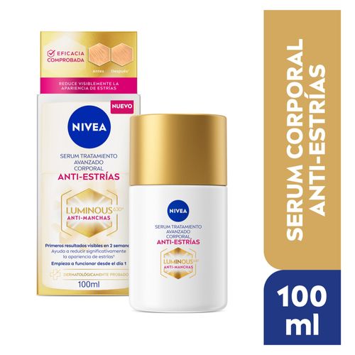 Serum Corporal NIVEA Luminous 630 Anti-Estrías Frasco 100ml