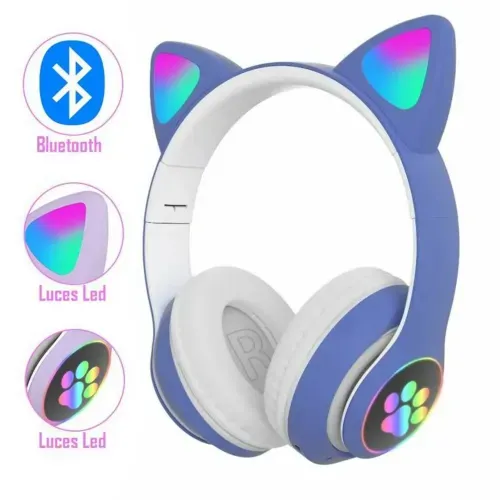 Auricular Inalámbrico Gato STN-28 bluetooth Azul