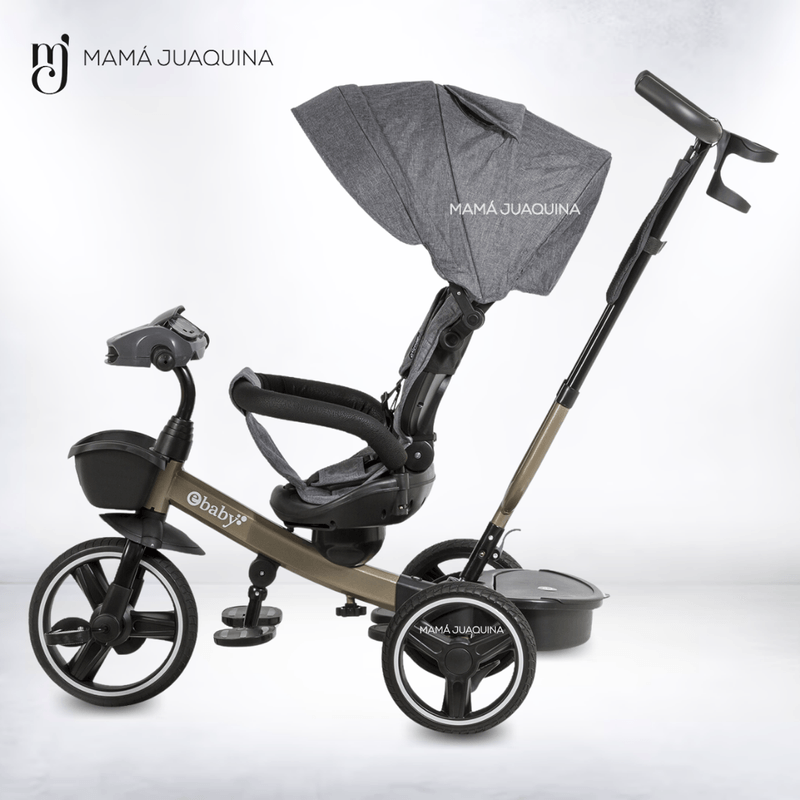 Triciclo-Reclinable-«AUCKLAND»-Edicion-Limitada-GRIS