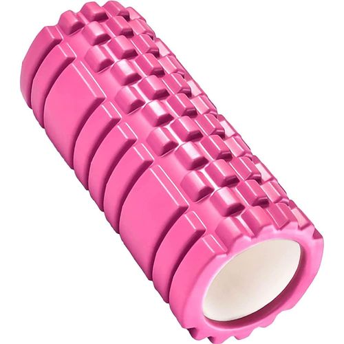FOAM ROLLER 45 CM RODILLO MASAJEADOR  ROSADO