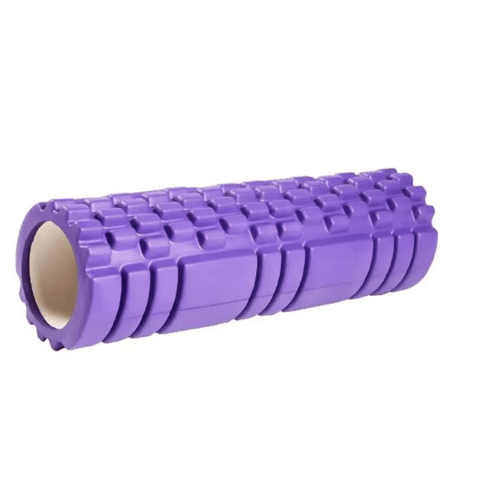 FOAM ROLLER 45 CM Morado Rodillo para terapia masajeador Deportivo