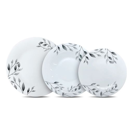 Set de 18 Platos Ecovidrio Foresti