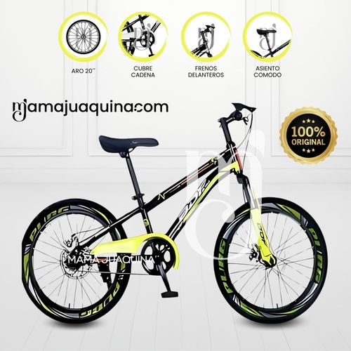 Bicicleta Deportiva Aro 20 «BD FELLS» Amarillo
