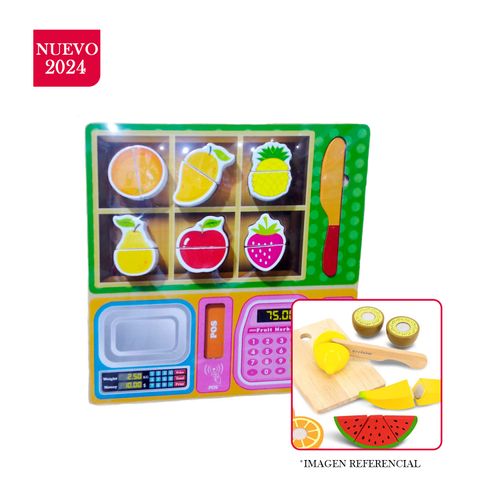 Juego Didáctico Rompecabezas Fruta Partida