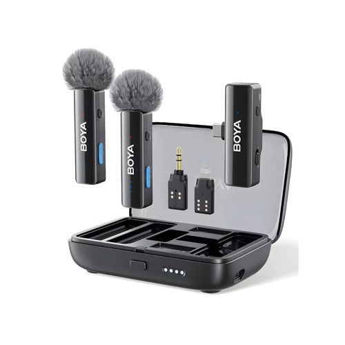 Micrófono BOYA BOYALINK V2.0 - Wireless para 2 Personas