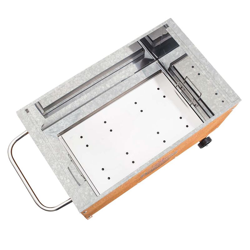 Caja-China-Master-Mediana----Parrilla-de-Varillas-Galvanizada---Funda