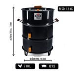 Cilindro-Asador-Meat-Master-Mediano