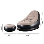 Sillon-Sofa-Inflable-Portatil-Plegable-Con-Reposapies-Puff