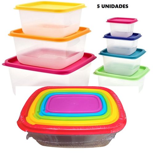 Tapers set de 5 recipientes con tapa