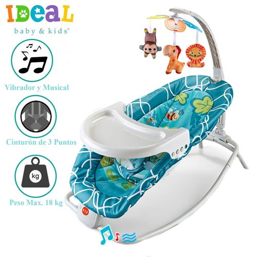 Silla Ideal Musical y Mecedora Ocean Niño