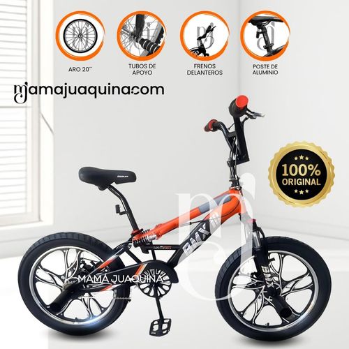 Bicicleta Deportiva Aro 20 «BMX MAGNE» Naranja