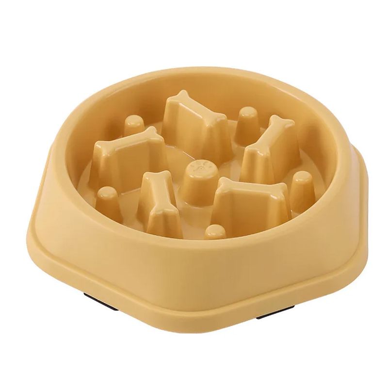 Plato-Comedero-Anti-Ansiedad-Huesitos-Amarillo