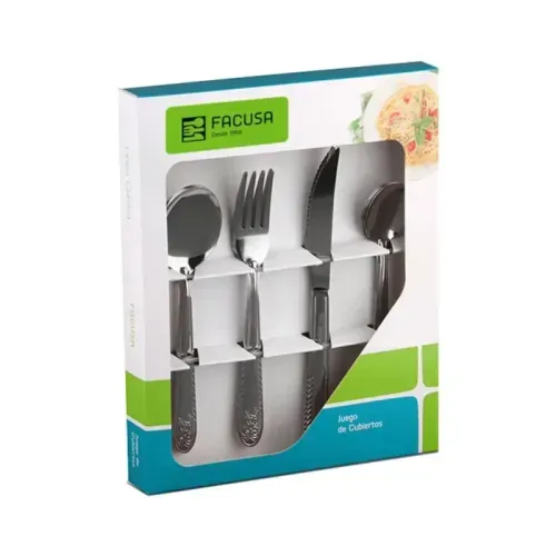 Set de Cubiertos Facusa x 16pzas Mod.10 - 10390111 (JYA)