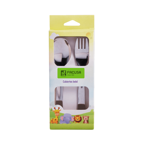 SET DE CUBIERTOS BEBE X 02 PZAS. MOD. 723- 10099856 (JYA)
