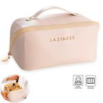 Neceser-Organizador-Estuche-de-Maquillaje-Cosmeticos-PU-con-Asa-MDA290025-Beige