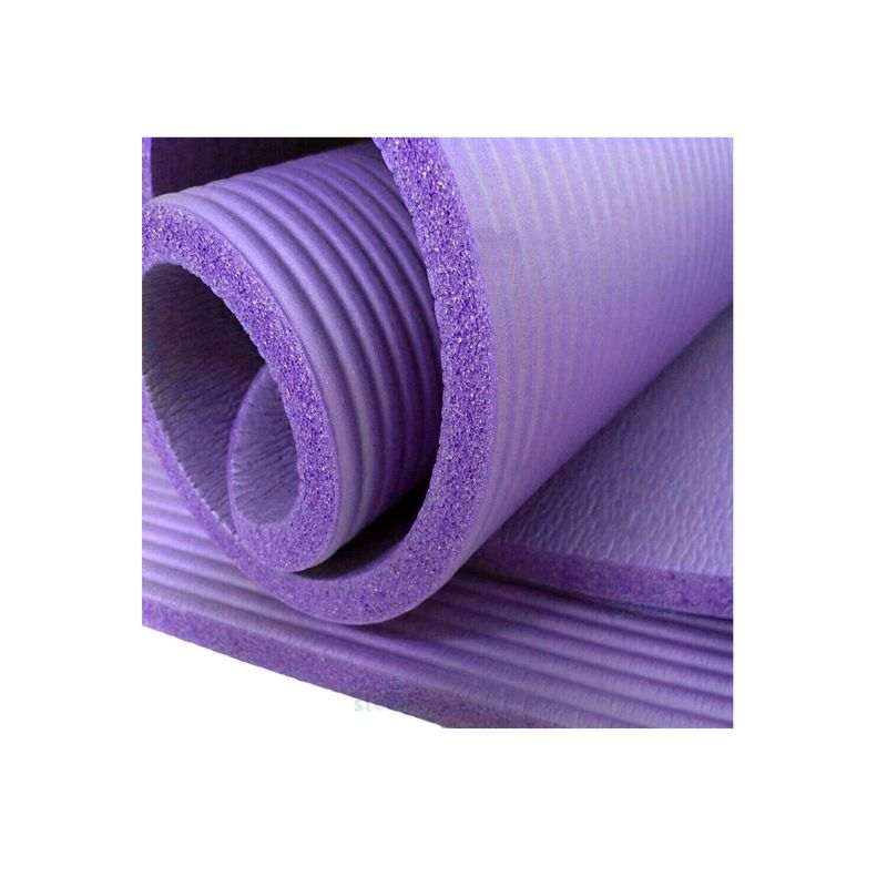 Colchoneta-Yoga-Mat-20-mm-con-Bolso-y-Sujetador-Extra-Gruesa-Pilates-Gym-Morado-