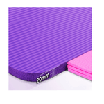 Colchoneta-Yoga-Mat-20-mm-con-Bolso-y-Sujetador-Extra-Gruesa-Pilates-Gym-Morado-