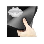 Colchoneta-Yoga-Mat-20-mm-Extra-Gruesa-con-Bolso-y-Sujetador-Pilates-Gym-Negro