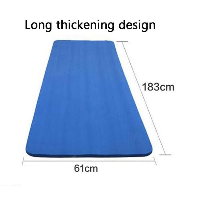 Colchoneta-Yoga-Mat-20-mm-Extra-Gruesa-con-Bolso-y-Sujetador-Pilates-Gym-Azul