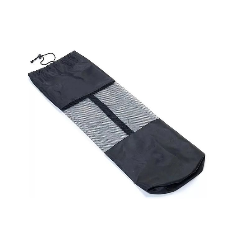 Colchoneta-Yoga-Mat-15-mm-Gruesa-con-Bolso-y-Sujetador-Negro