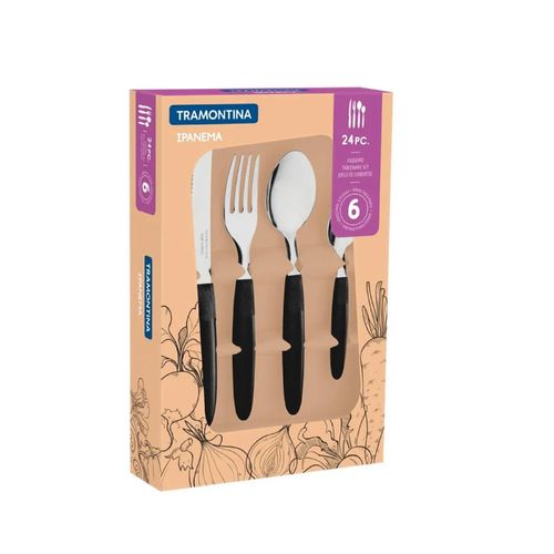 Juego Cubiertos X 24Pz 23398/072 Ipanema - Tramontina (JYA)