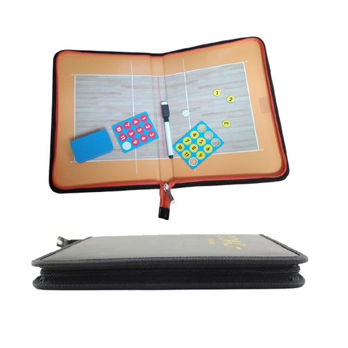 Tablero Táctico Para Entrenador Voley Magnético Portable